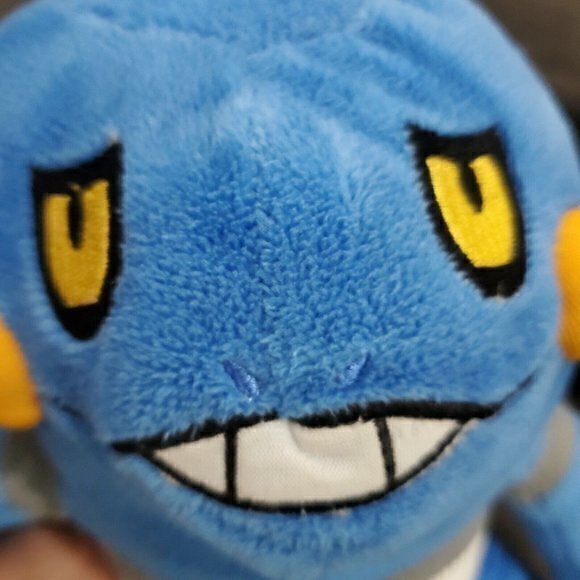 2007 Pokemon Nintendo Croagunk 10" Talking Plush Figure Stuffed Animal Jakks Pac - Picture 3 of 6